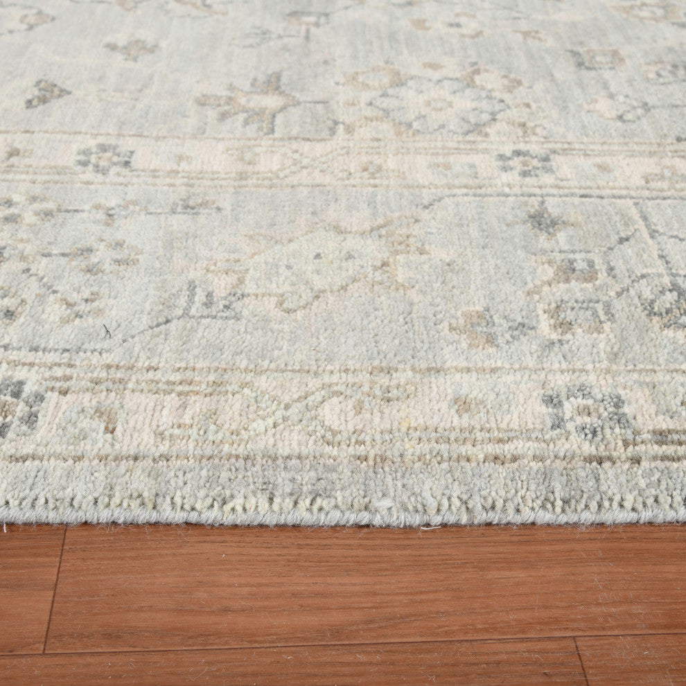 Nuit Arabe Lodi Area Rug Ice Blue, 2' X 3'