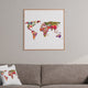Deny Designs Bianca Green Its Your World Framed Wall Art