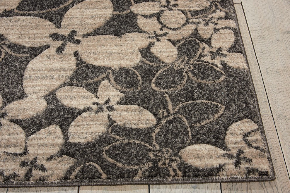 Nourison Maxell Charcoal Area Rug, 7'10"x10'6"