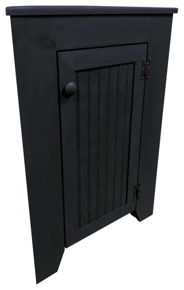 Corner Cabinet, Black