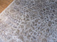 10'x14' Hand Knotted Gray Broken Design Tone On Tone Oriental Rug