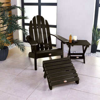 1 Essential Adirondack Chair, 1 Essential Ottoman, 1 Essential Side Table, Canyon