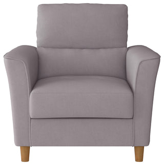 CorLiving Georgia Light Grey Upholstered Accent Chair