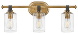 Hinkley Lighting 52883 Halstead 3 Light 24"W Bathroom Vanity - Heritage Brass