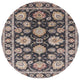 Ahgly Company Indoor Round Mid-Century Modern Area Rugs, 4' Round
