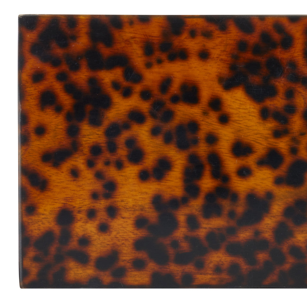 Faux Tortoise Box, 2-Piece Set