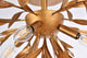 Piper 23" Flush Mount, Gold Leaf