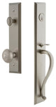 Fifth Avenue 1-Piece Dummy Handleset, S Grip and Windsor Knob, 849673