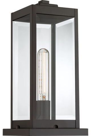 Quoizel WVR9106 Westover 16" Tall Outdoor Pier Mount Post Light - Western