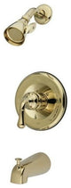 Kingston Brass Single-Handle Tub and Shower Faucet, Polished Brass