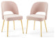 Rouse Dining Room Side Chair Set of 2 EEI-4162-PNK