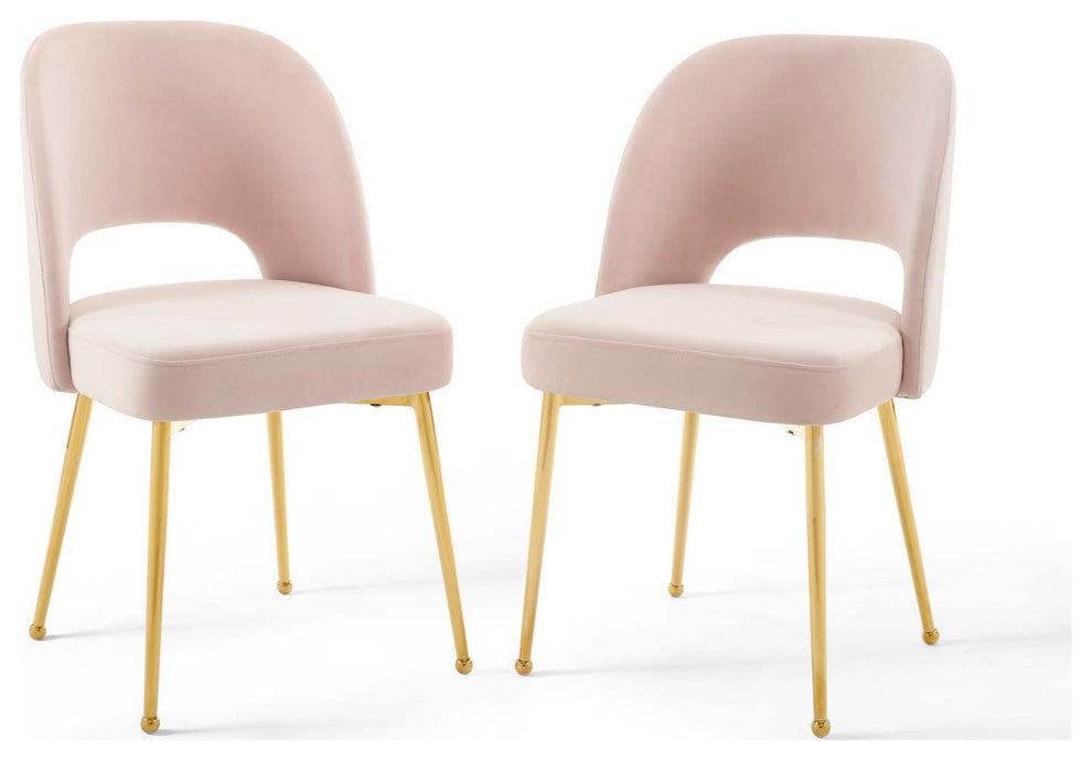 Rouse Dining Room Side Chair Set of 2 EEI-4162-PNK