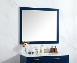 Alice Vanity Mirror, 42"x36", Blue