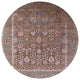 Ahgly Company Indoor Round Mid-Century Modern Area Rugs, 8' Round