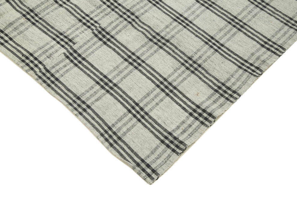 Rug N Carpet - Handwoven Turkish 6' 0'' x 10' 0'' Vintage Wool Kilim Rug