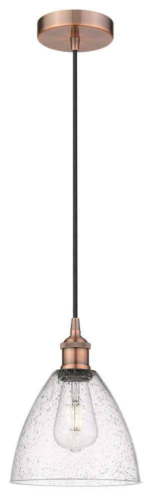 Innovations 616-1P-AC-GBD-754-LED 1-Light Mini Pendant, Antique Copper