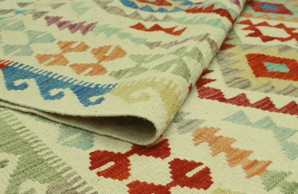 Sangat Kilim Laziza Ivory Rug