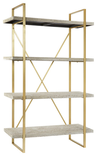 Emma Etagere, Washed White, 37.5"x16.5"x63"