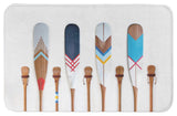 Nautical Oars 34x21 Bath Mat
