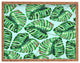 83 Oranges Tropical Greenery Rectangular Tray