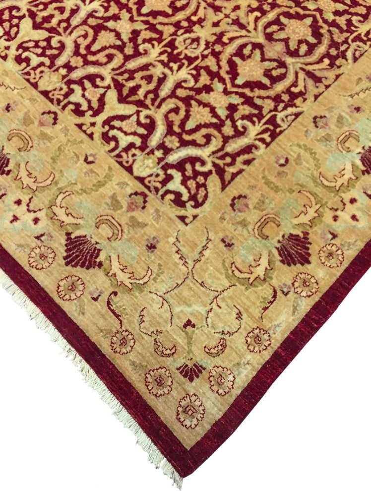 Peshawar Faizah Red/Gold Rug, 8'11x11'11
