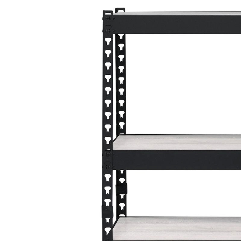 Decmus Bookshelf, Natural and Black Finish