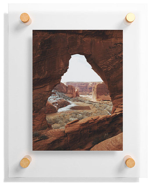 Kevin Russ Window Rock Floating Acrylic Print