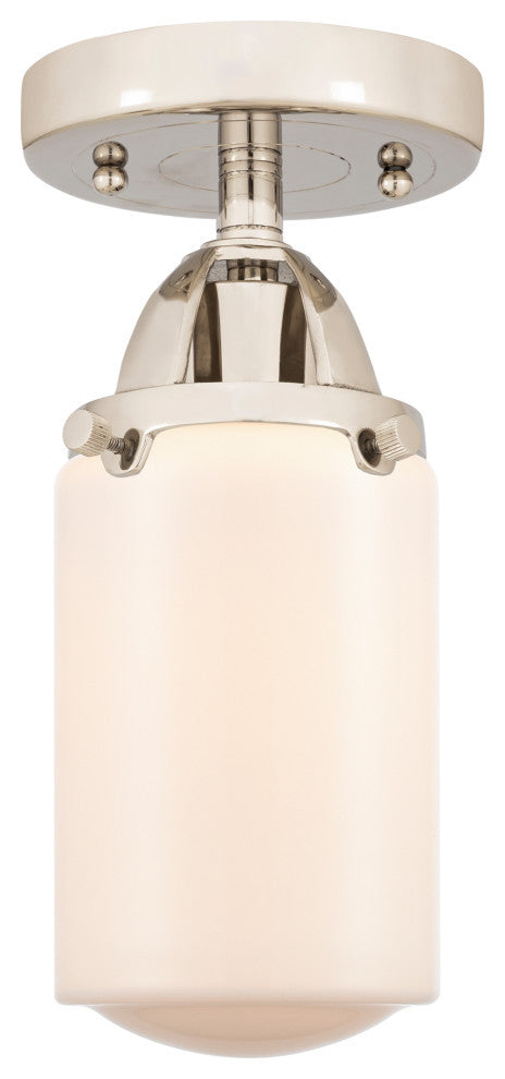 INNOVATIONS LIGHTING 288-1C-PN-G311-LED Dover 1 Light 4.5 inch Semi-Flush Mount