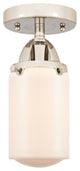 INNOVATIONS LIGHTING 288-1C-PN-G311-LED Dover 1 Light 4.5 inch Semi-Flush Mount