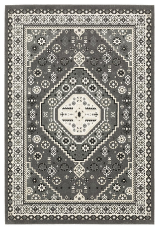 Oriental Weavers Raylan RAY02 Geometric Rug, Gray, 3'3"x5'