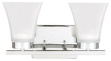 Generation Lighting 4411602 Bayfield 2 Light 13"W Bathroom Vanity - Chrome