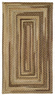 Capel Manchester Beige Hues 0048_750 Braided Rugs - 7' X 9' Concentric Rectangle