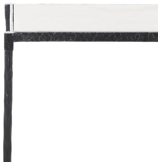 Safavieh Couture Isabellina Marble Console Table, Black/White