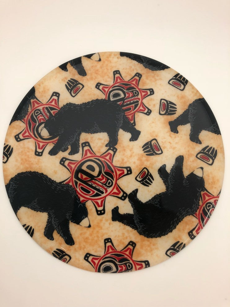 Andreas Bear Claws Trivet, 8" Round