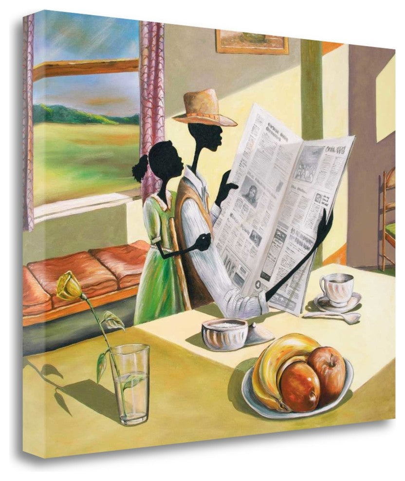 "Sunday Morning" By Elgina Mccrary, Giclee Print on Gallery Wrap Canvas