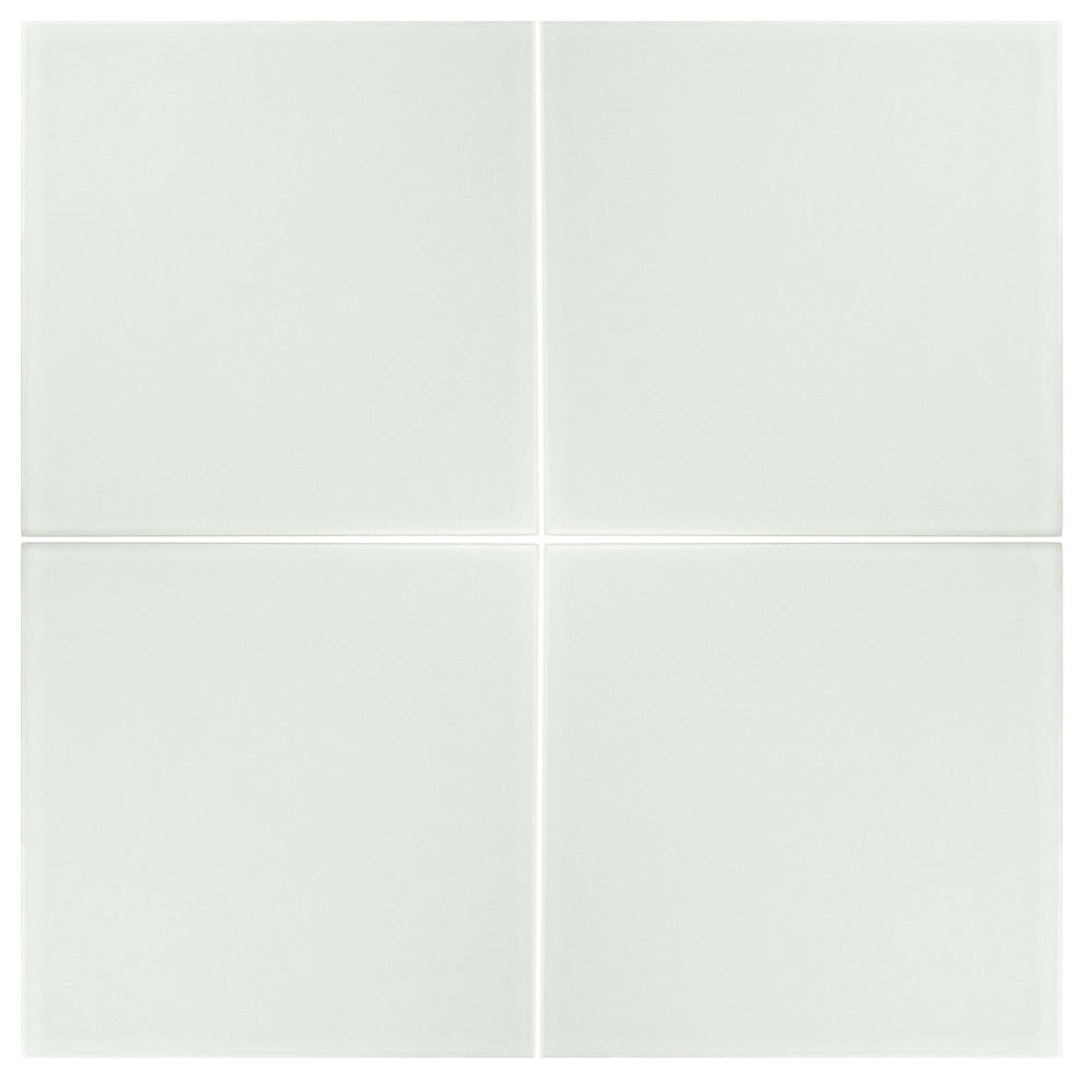 Revival Ceramic Floor and Wall Tile, White