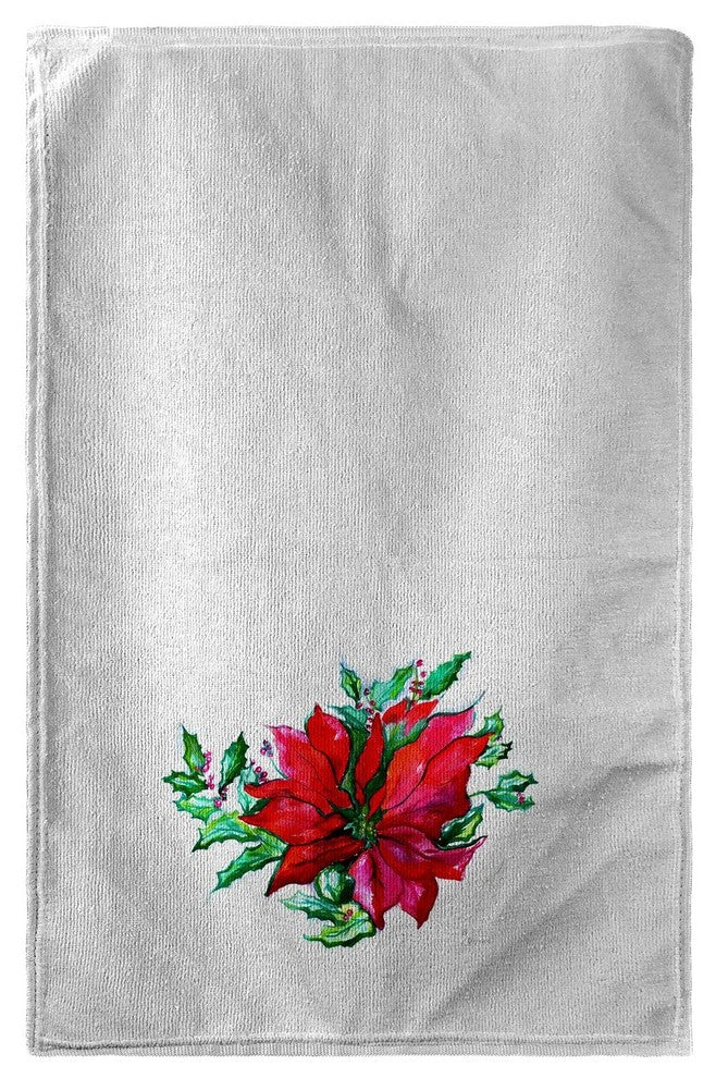 Betsy Drake Poinsettia Beach Towel