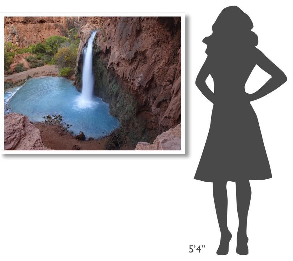 "Havasu Falls, Grand Canyon, Arizona" Paper Print by Tim Fitzharris, 50"x38"