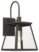 Belmore 1 Light Outdoor Wall Lantern, Oiled Bronze