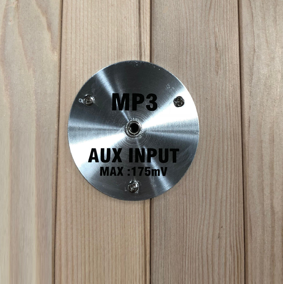 FAR Infrared Sauna - Maxxus 3 person Low EMF "Trinity" Dual Tech