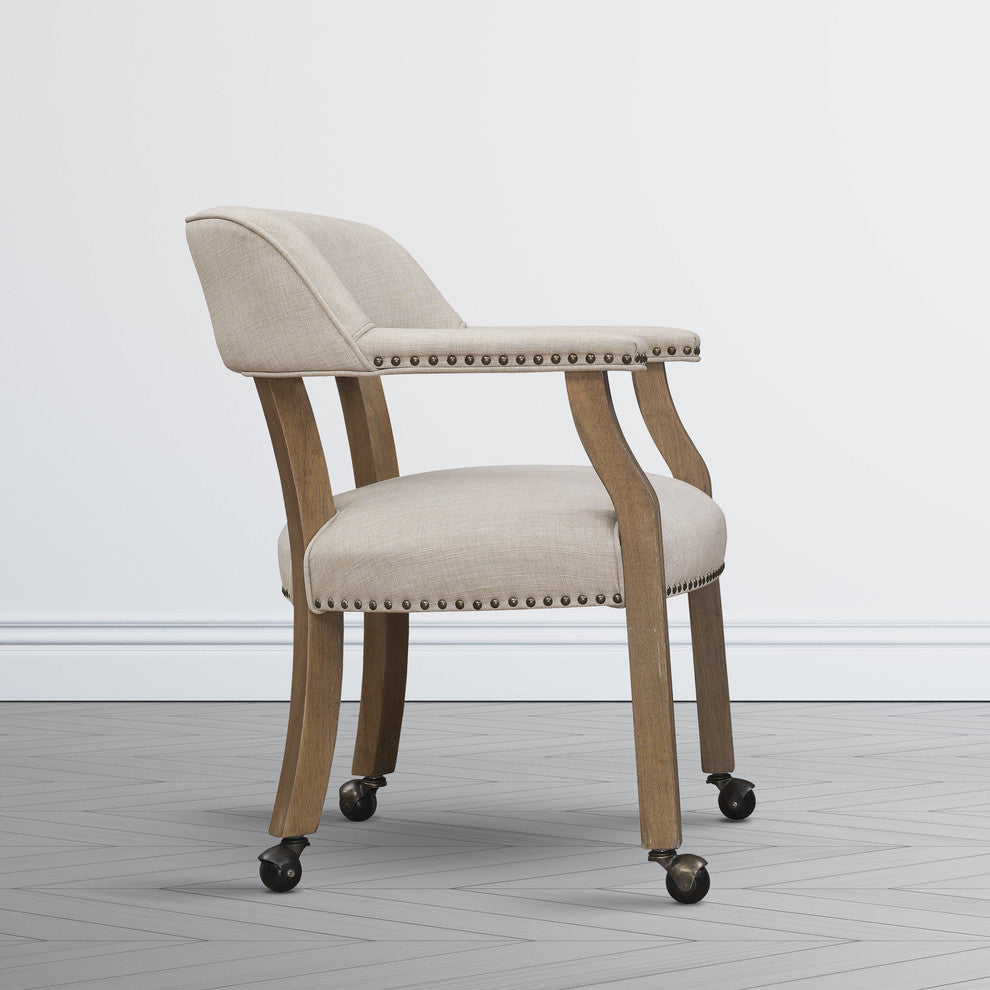 Millstone Caster Game Chair, Sand