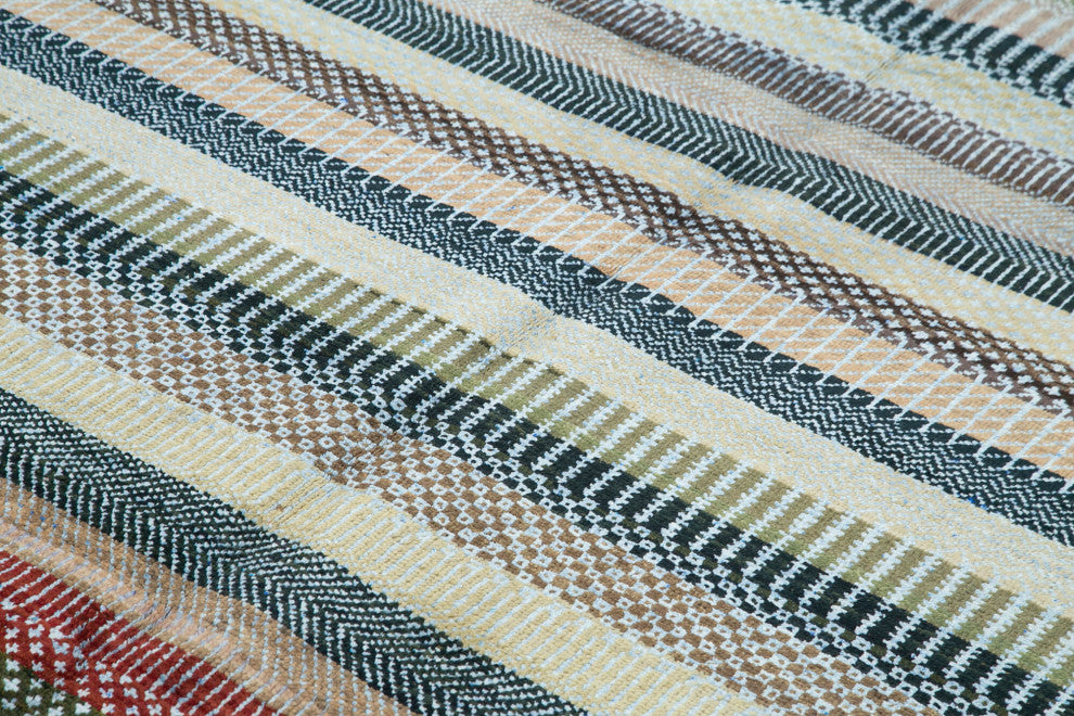 Rug N Carpet - Handmade Unique 7' 11'' x 9' 10'' Moroccan Area Rug