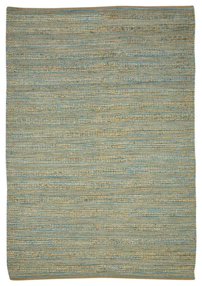 Naturals Sinclair Area Rug, Blue, 8' x 10', Striped