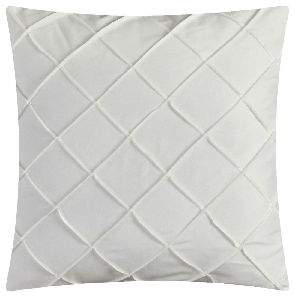 Nessie 7-Piece Comforter Set, White, Queen