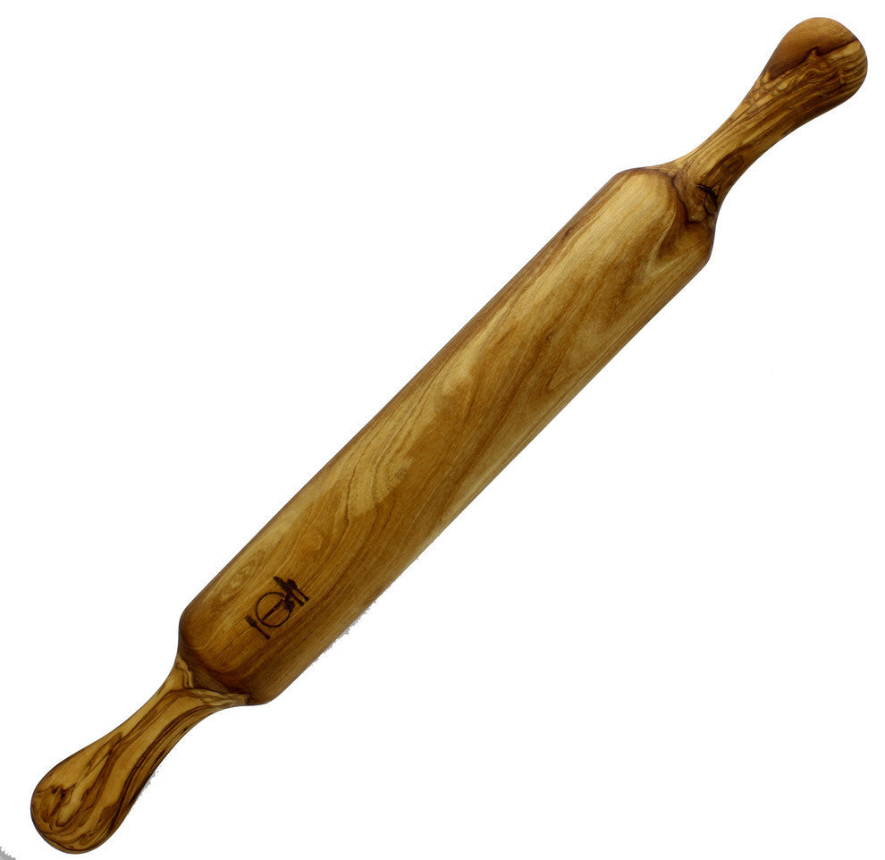 French Home 17.75" Olive Wood Rolling Pin