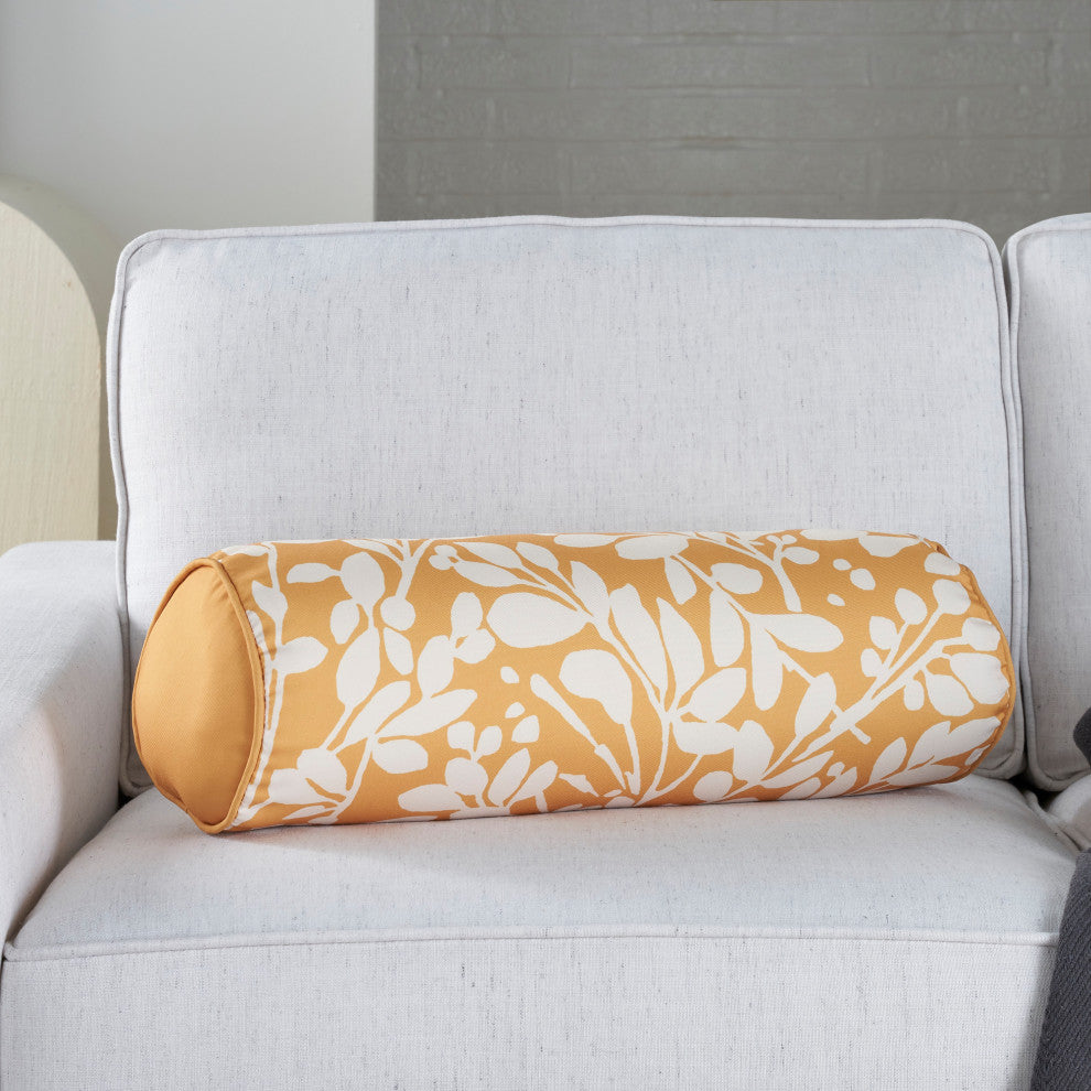 Waverly WP011 Throw Pillow, Yellow, 6" x 20"
