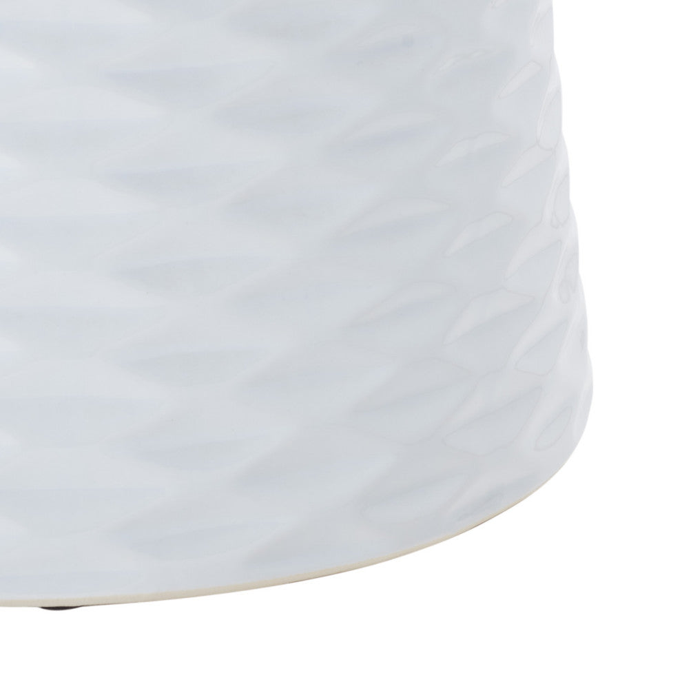 Safavieh Indoor-Outdoor Daphne Garden Stool, White