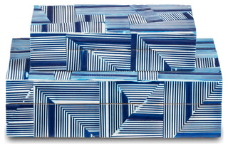 Cade Box, 2-Piece Set, Blue