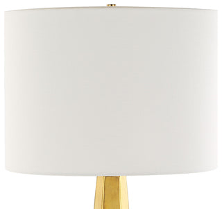28" Coastal Gold Table Lamp