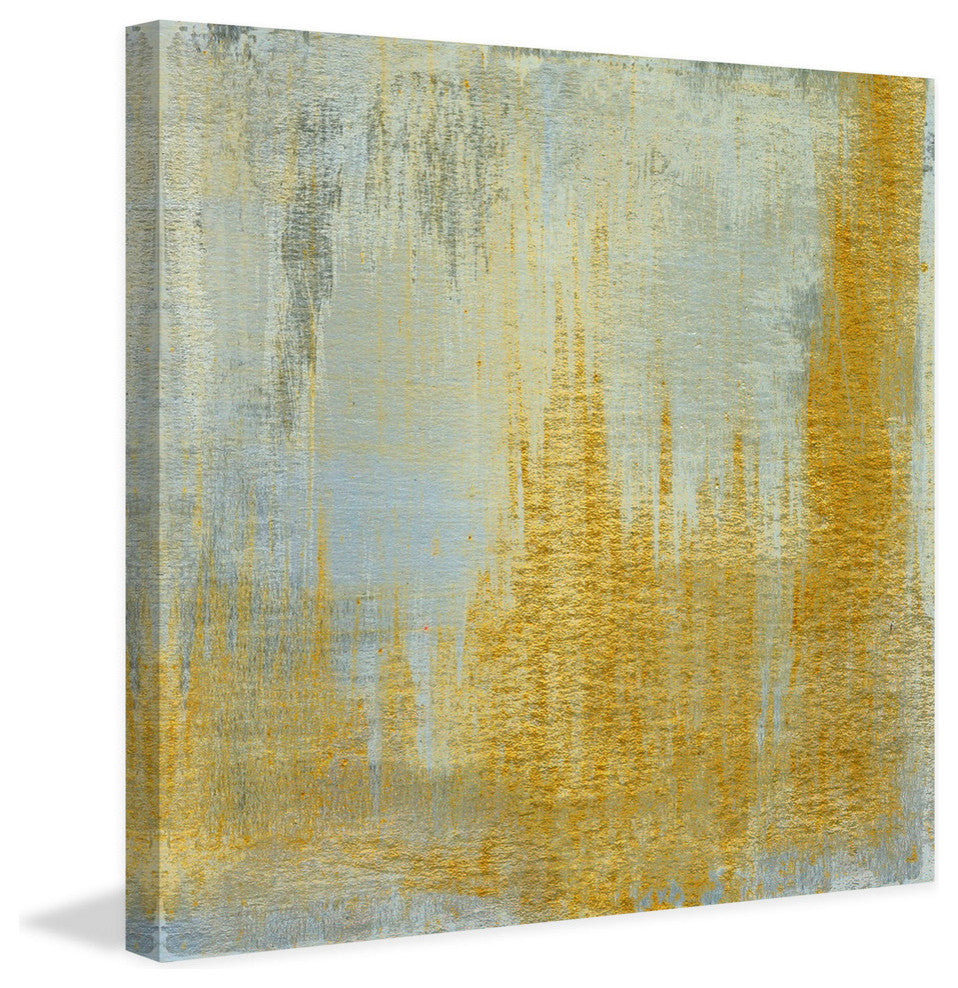 "Analog X" Painting Print on Canvas by Aryai